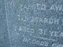 Doris Jane CAHILL,
died 10? March 1951 aged 31 years;
Bald Hills (Sandgate) cemetery, Brisbane