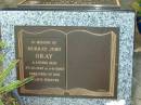 Murray John GRAY,
27-12-1945 - 1-6-2003;
Bald Hills (Sandgate) cemetery, Brisbane