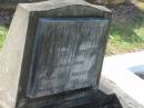 Sheila Joyce (Betty) TURNER,
daughter,
died 18 Jan 1961 aged 33 years;
Bald Hills (Sandgate) cemetery, Brisbane