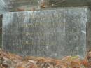 William TULLOCH,
died 30 Dec 1958 aged 81 years;
Hugh TULLOCH,
died 5 July 1960 aged 79 years;
Bald Hills (Sandgate) cemetery, Brisbane