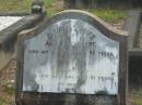 Adolf SCHUBERT,
died 16 Aug 1936 aged 95 years;
Wilhelmina,
died 10 May 1941 aged 81 years;
Bald Hills (Sandgate) cemetery, Brisbane