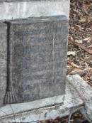 Albert GOLD,
husband father,
died 2 May 1957 aged 70 years;
Charlotte E. GOLD,
mother grandma,
died 6-8-69 aged 90 years;
Bald Hills (Sandgate) cemetery, Brisbane