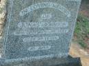 Jonas JOHNSON,
died 26 May 1932 aged 99 years;
Bald Hills (Sandgate) cemetery, Brisbane