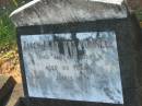 Ellen Florence CONNELL,
died 24 Jan 1930 aged 90 years;
Bald Hills (Sandgate) cemetery, Brisbane