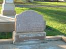 Annie CLARK,
mother,
died Aug? 1925?;
Mary Helen Lawson CLARK,
died 25 Feb 1944;
James CLARK,
father,
died 5 Dec? 1925;
Ruby Florence,
wife of J.L. CLARK,
died 9 Oct 1961;
Joseph Lawson CLARK,
brother,
husband of Ruby,
died 6 June 1966;
Bald Hills (Sandgate) cemetery, Brisbane