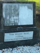 Zillah GARNHAM,
wife mother,
died 14 Nov 1939 aged 71 years;
Tom Woods WEST,
grandson,
killed at sea 3 May 1942 aged 18 years;
Bald Hills (Sandgate) cemetery, Brisbane