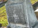 Emily Matilda MCINTYRE,
wife mother,
died 5 Aug 1944 aged 83 years;
Duncan MCINTYRE,
father,
died 2 Feb 1949 aged 54 years;
Bald Hills (Sandgate) cemetery, Brisbane