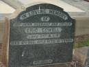 Eric GOWELL,
husband father,
died 6 Dec 1943 aged 51 years;
Bald Hills (Sandgate) cemetery, Brisbane