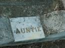 Sarah DAWES,
auntie,
died 20 June 1968 aged 98 years;
Bald Hills (Sandgate) cemetery, Brisbane
