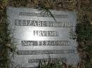 Elizabeth (LIB) Irvine (Nee Ferguson) 31-7-22 ~ 16-11-95
Sherwood (Anglican) Cemetery, Brisbane