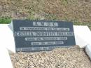 Cecilia Dorothy HOLLAND
Born 25 Nov 1899
Died 30 Jul 1994
Sherwood (Anglican) Cemetery, Brisbane