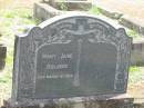 Mary Jane BOLDERY
Mar 14 1929
Sherwood (Anglican) Cemetery, Brisbane