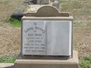 Ada Irene
wife of Len LYON
born 6 Oct 1890
died 30 Jul 1928
also their babies
Sherwood (Anglican) Cemetery, Brisbane