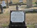 Henry Edward WETHERELL
born 13 Mar 1840
died 5 Jun 1933
Henry died 2 May 1948
Edith Mary died 10 Oct 1951
Elizabeth died 7 Apr 1959
Fanny died 2 Aug 1969
Sherwood (Anglican) Cemetery, Brisbane