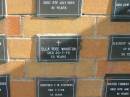 Ella Rose WHARTON
20-7-75
53 yrs
Sherwood (Anglican) Cemetery, Brisbane