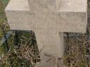 Annie Estel BEUTEL,
died 24 March 1905 aged 14 months;
Silverleigh Lutheran cemetery, Rosalie Shire