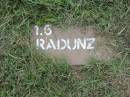 
RADUNZ;
Slacks Creek St Marks Anglican cemetery, Daisy Hill, Logan City
