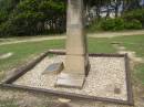 Louis LAINE,
native of Brittany France,
drowned 2 June 1864 aged 25 years;
Frederick Woodward ELLIS,
drowned 2 June 1864 aged 27 years;
South West Rocks, New South Wales