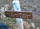 W G (Wal) PARSONS
B: 1925
D: 2002
Tamborine Catholic Cemetery, Beaudesert