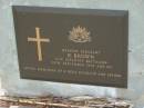 E BROWN
25 Sep 1969, aged 60
Tamrookum All Saints church cemetery, Beaudesert