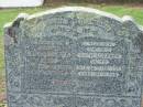 Robert Albert BOYD
17 Jul 1949, aged 72
(wife) Ruth Eleanor BOYD
26 Feb 1962, aged 80
Tamrookum All Saints church cemetery, Beaudesert