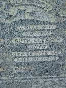 Robert Albert BOYD
17 Jul 1949, aged 72
(wife) Ruth Eleanor BOYD
26 Feb 1962, aged 80
Tamrookum All Saints church cemetery, Beaudesert