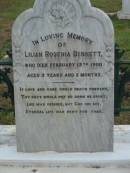 Lilian Rosenia BENNETT
13 Feb 1900
aged 3 years 5 months
The Gap Uniting Church, Brisbane