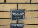 Florence James ORMISTON
29 Dec 1927
aged 41
The Gap Uniting Church, Brisbane