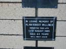 Alan Robert MILLINER
13 Aug 1985
aged 64
The Gap Uniting Church, Brisbane