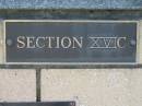 Section XVI C
The Gap Uniting Church, Brisbane