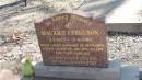 Maurice FERGUSON
b: 8 Sep 1922
d: 15 Jun 2000 aged 77
husband of Marjorie
father of Jim, Lyn, Karen
Marjory Jean FERGUSON
b: 21 Dec 1925
d: 11 Jun 2007
The Gums Cemetery