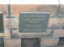 Edna Blodwen WILSON,
born 16-10-1914 died 27-5-2002;
Wilson Family Private Cemetery, The Risk via Kyogle, New South Wales