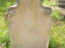 Charles,
husband? of Grace MORELAND,
killed Dec 1875? aged 87? 37? years;
Tiaro cemetery, Fraser Coast Region