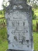Barbara,
wife of Frederick EMERY,
died 8 May 1902 aged 39 years;
Frederick,
husband,
died 5 June 1915 aged 65 years;
Leslie EMERY,
son,
killed in action 29 Sept 1917 aged 22 years;
Tiaro cemetery, Fraser Coast Region