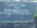 Alex GORDON,
died 15? Nov 1930 aged 31 years;
Tiaro cemetery, Fraser Coast Region