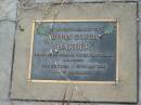 Brian Gough BARBER,
husband father grandfather,
14 Sept 1925 - 27 May 1996;
Tiaro cemetery, Fraser Coast Region