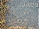 William JACOBSEN,
died 22-3-60 aged 62 years;
Charlotte JACOBSEN,
died 7-5-87 aged 80 years;
Tiaro cemetery, Fraser Coast Region