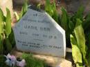 Jane ORR died March 20 1912,
Tingalpa Christ Church (Anglican) cemetery, Brisbane