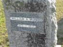 William A MUNRO
b: 1871, d: 1937
Toogoolawah Cemetery, Esk shire