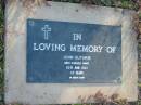 John GUTHRIE
20 Jun 1933 aged 23
Toogoolawah Cemetery, Esk shire