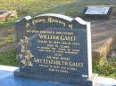 William GAULT, husband father,
died 10 Jan 1973 aged 81 years;
Amy Elizabeth GAULT, mother,
died 14 Dec 1984 aged 84 years;
Toogoolawah Cemetery, Esk shire