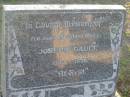 Joseph GAULT, brother uncle,
1863 - 1936;
Toogoolawah Cemetery, Esk shire