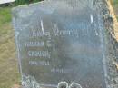 Norman C. CROUCH,
1900 - 1938;
Toogoolawah Cemetery, Esk shire