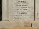 
John PETRIE
d: 20 Mar 1887
aged 29
(second son of John and Jane K PETRIE)

Agnes BAYNES(nee PETRIE)
d: 27 Aug 1887
aged 22
their fourth daughter
(wife of George BAYNES)

James PETRIE
d: 16 Jul 1905
aged 44
third son
(husband of Annie PETRIE)

children of above James and Annie PETRIE
Agnes Florence PETRIE
d: 25 Nov 1914 aged 28

James Bertram PETRIE
d: 29 Jul 1914 aged 27

Myfanwy Ann PETRIE
d: 17 Dec 1895, aged 14 months

Brisbane General Cemetery (Toowong)


