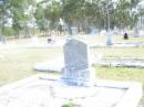 William WILSON,
died 6 May 1906 aged 73 years;
Elizabeth, wife,
died 19 Aug 1917 aged 72 years;
grandchildren Leslie & Dorothy HANBRECHT;
Upper Caboolture Uniting (Methodist) cemetery, Caboolture Shire