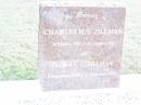 Charles H.S. ZILLMAN,
20 March 1892 - 18 August 1961;
Flora L.L. ZILLMAN,
5 September 1903 - 11 December 1996;
Upper Caboolture Uniting (Methodist) cemetery, Caboolture Shire