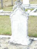 Ann, wife of Jonathan LITHERLAND?,
died 10 Feb 1894 aged 74 years;
Upper Caboolture Uniting (Methodist) cemetery, Caboolture Shire