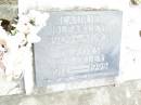 Laurie BLEAKLEY,
1909 - 1993;
Gladys BLEAKLEY,
1912 - 1995;
Upper Caboolture Uniting (Methodist) cemetery, Caboolture Shire