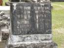 
Charles H. HOWARD,
father,
died 16 Aug 1941 aged 69 years;
Harriet,
mother,
died 2 Nov 1953 aged 75 years;
Upper Coomera cemetery, City of Gold Coast
