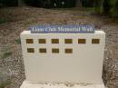 
Lions Club Memorial Wall - Woombye

